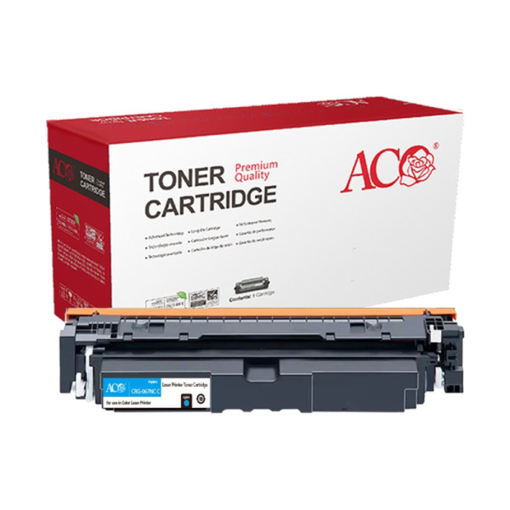 Картридж ACO Canon 069 Cyan1900ст без чипа (ACO-CRG-069NC C)