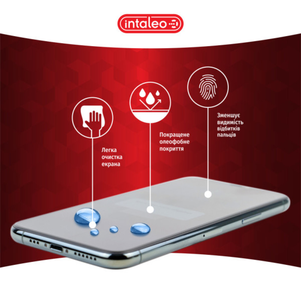 Скло захисне Intaleo Full Glue Oppo A98 Black (1283126583551)