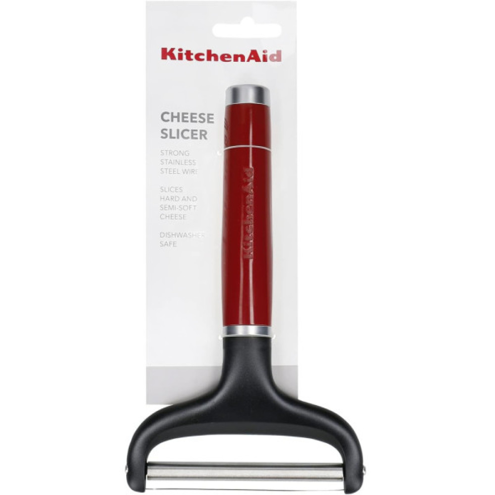 Кухонний ніж KitchenAid Coreline для сиру, 20,3 см, червоний (KAG133OHERE) Кухонний ніж KitchenAid Coreline для сиру, 20,3 см, червоний (KAG133OHERE)