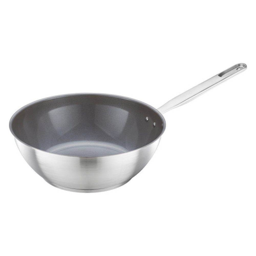 Сковорода Fiskars Вок All Steel 28 см матова (1064747)