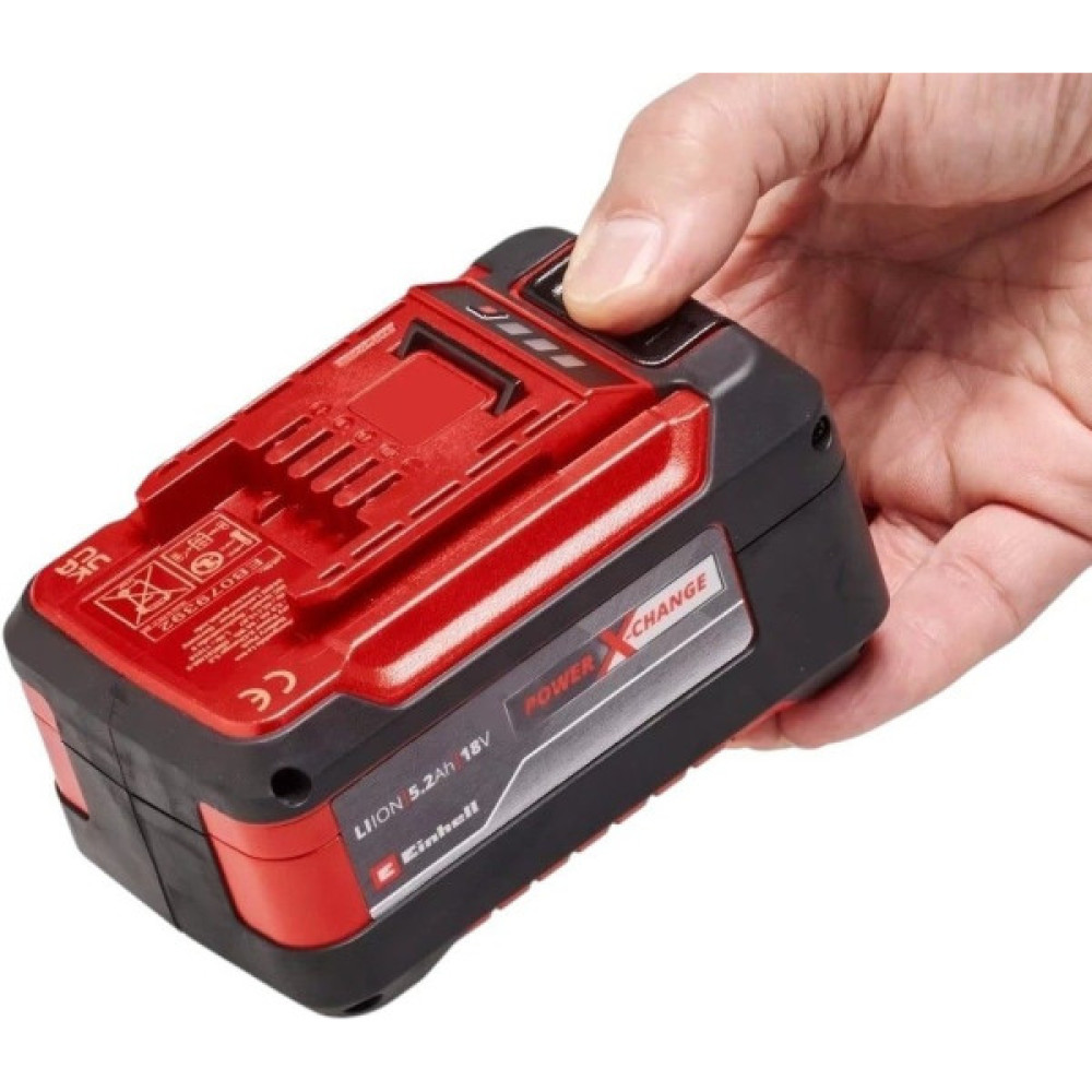 Набір акумулятора та зарядного пристрою Einhell Starter Kit PXC 18В 1х5.2А·год 0.89кг