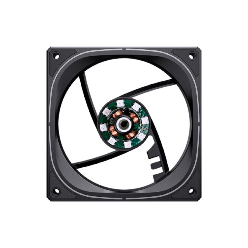 Кулер до корпусу JONSBO FR-505BR Reverse ARGB Black