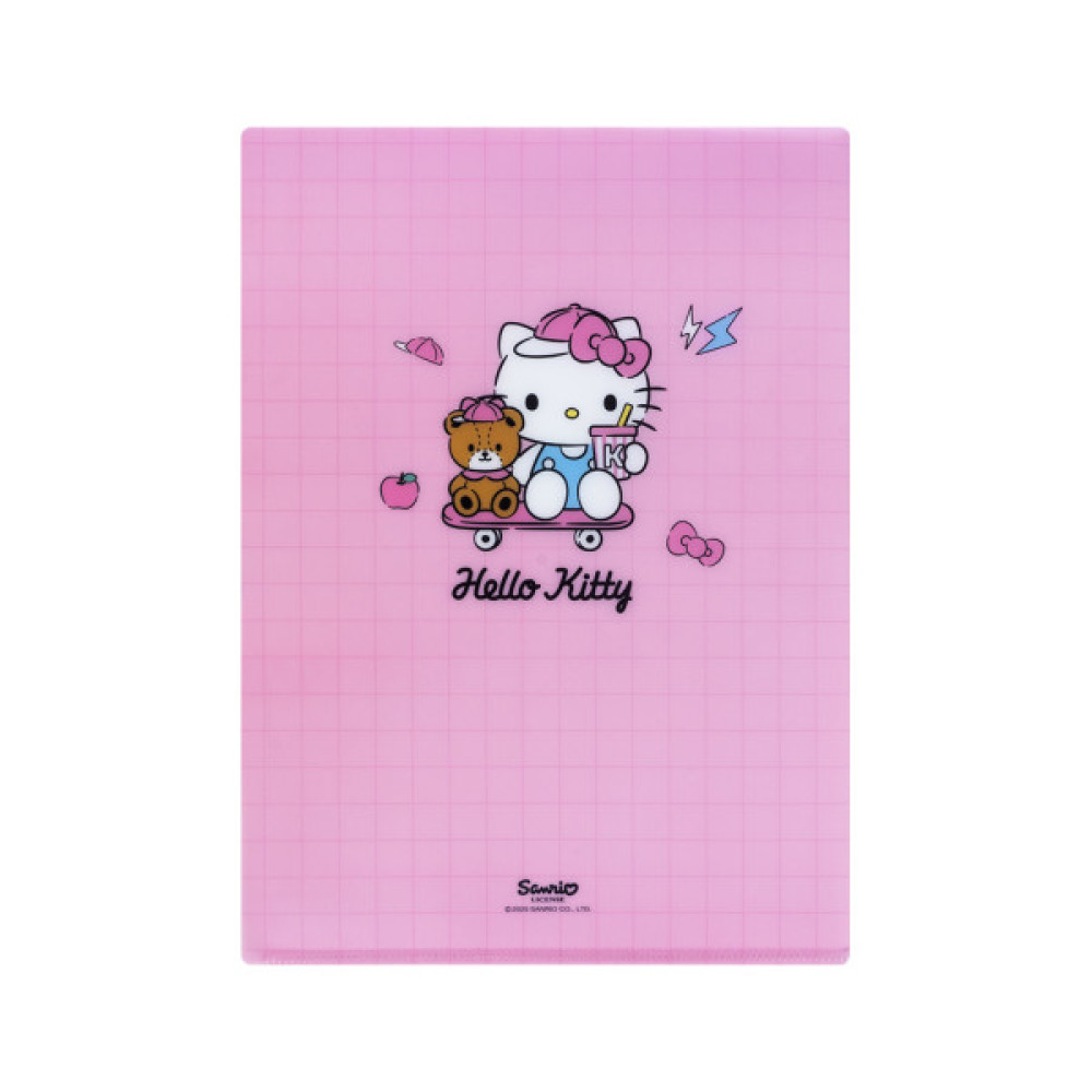Папка - куточок Kite із клапаном A4 Hello Kitty- 4 (HK25-248-4)