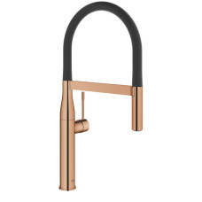 Змішувач для кухні Grohe Essence, довж.виливу - 240мм, поворотний/гнучкий, 1важіль, теплий захід сонця