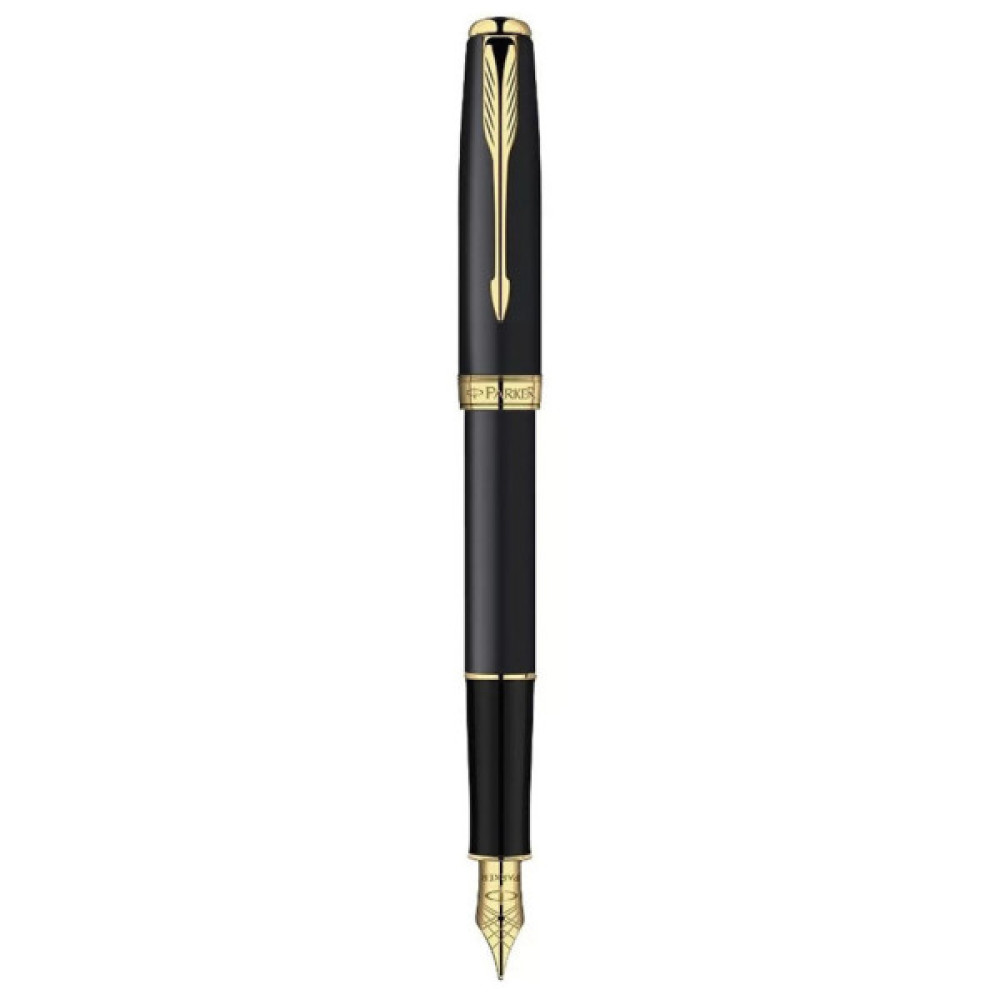 Ручка пір'яна Parker SONNET 08  Matte Black  FP F (84 412)
