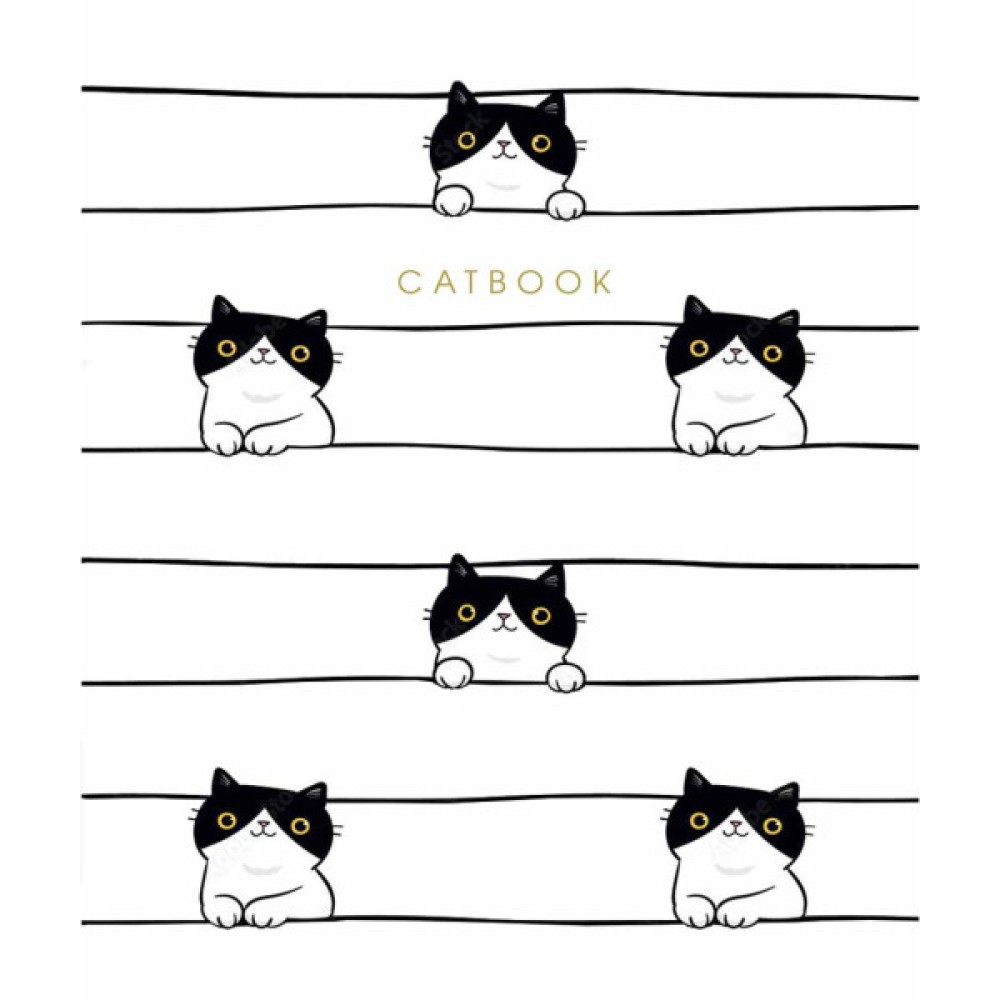 Зошит Школярик The kittens 48 аркушів лінія (048-3353L)