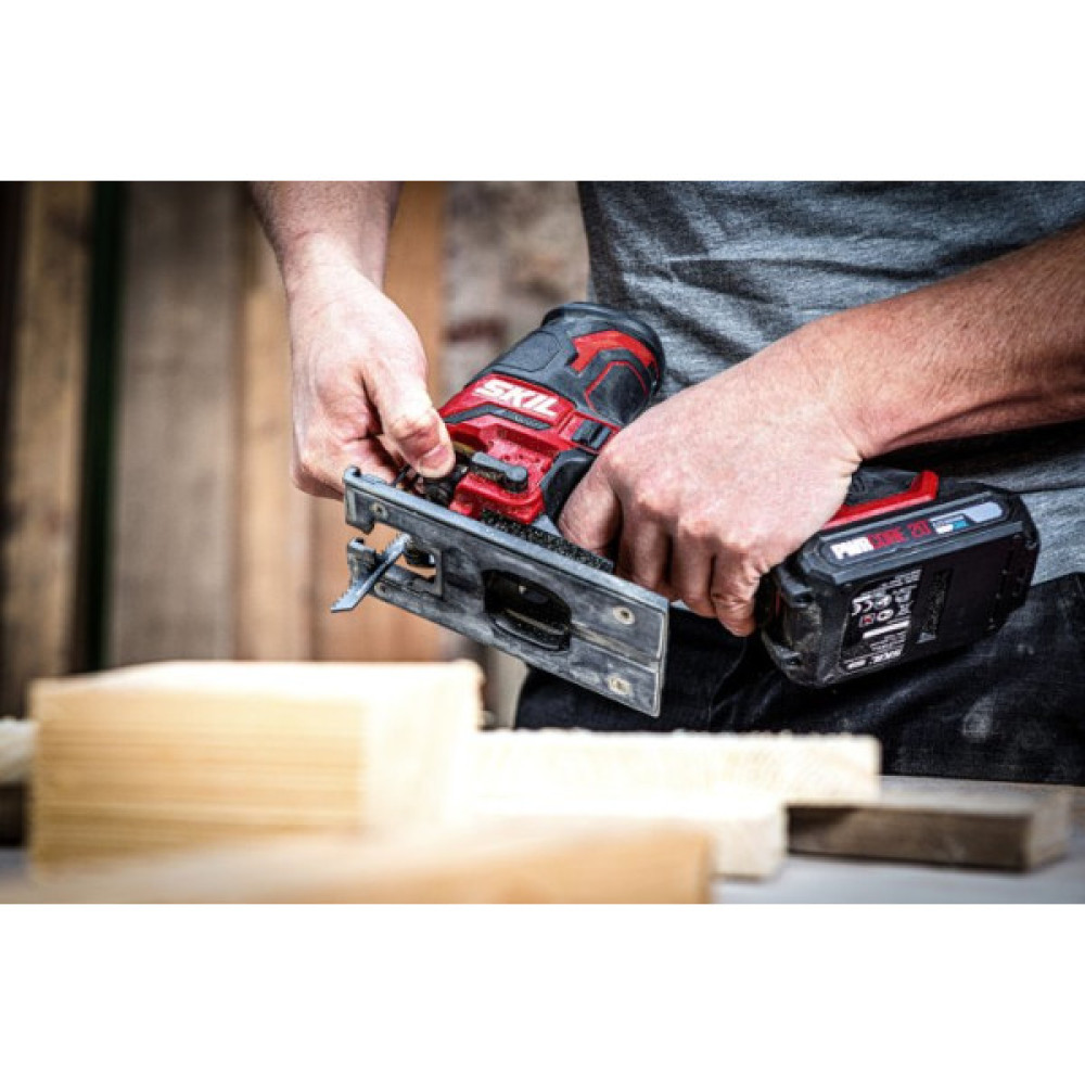 Лобзик акумуляторний SKIL 3440 CA Compact безщітковий 20В 1х2.5А·год 3500об·хв хід 23мм 1.5кг