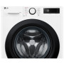 Пральна машина LG фронтальна, 11кг, 1400, A, 57см, дисплей, пара, інвертор, білий