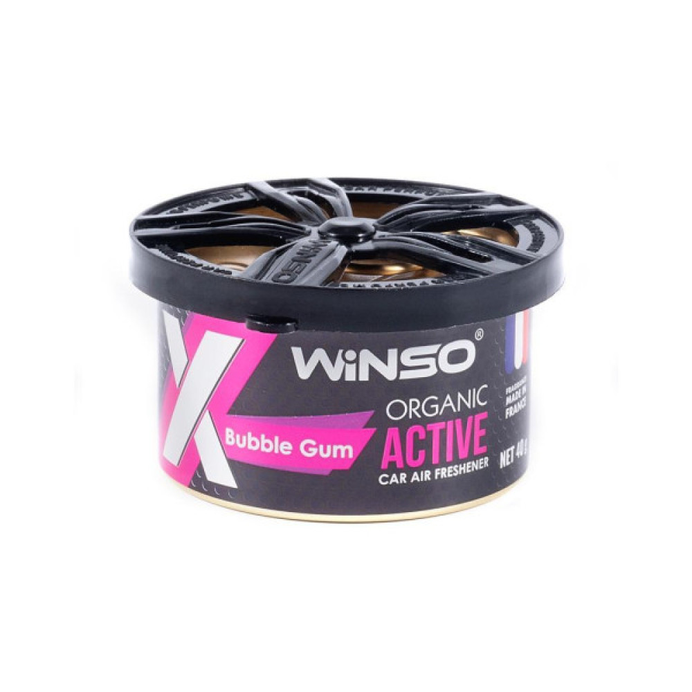 Ароматизатор для автомобіля WINSO Organic X Active Bubble Gum (533660)