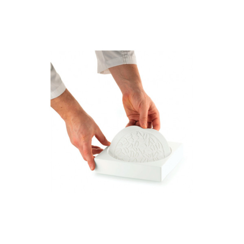 Кондитерський килимок Silikomart для декорування Чізкейк d 180 мм, h 1,5 мм (CHEESECAKE DECOR)