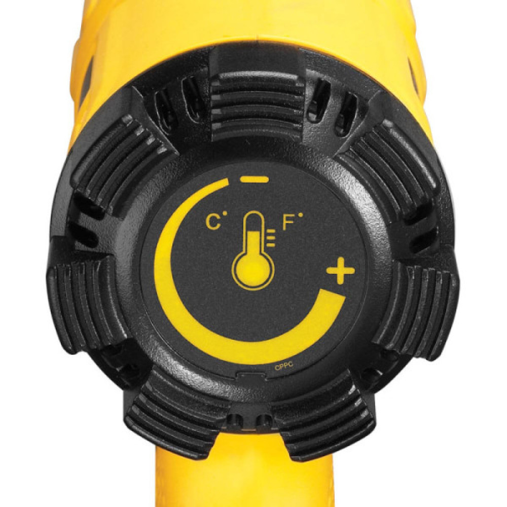 Фен будівельний DeWalt 1800Вт 50-600°C 0.65кг