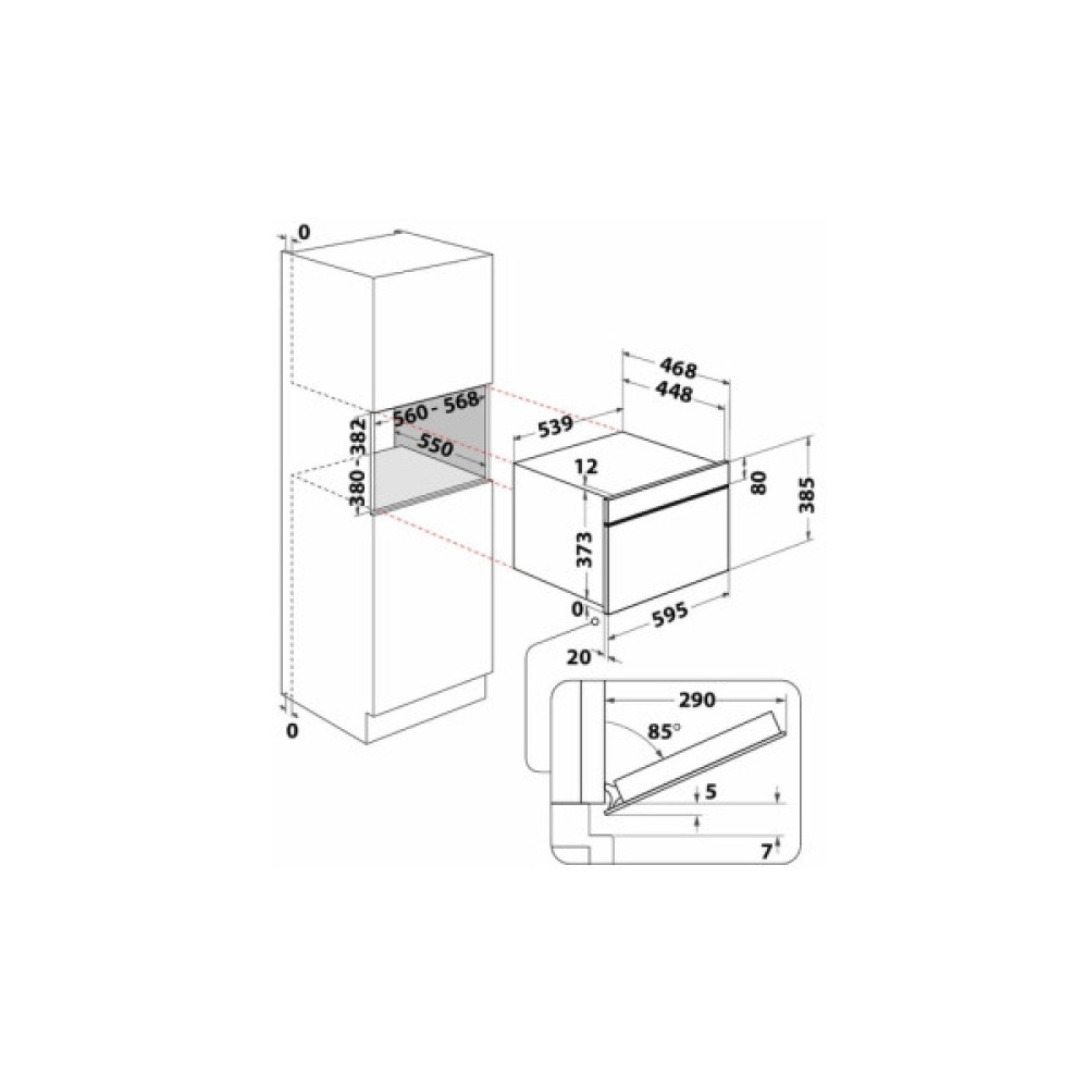 Мікрохвильова піч Whirlpool WMD44MX