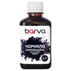 Чорнило Barva Epson sublimation 180 мл, Black (SUB-918)
