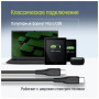 Дата кабель USB 2.0 AM to Micro 5P 1.0m 3A textured PVC black ColorWay (CW-CBUM094-BK)
