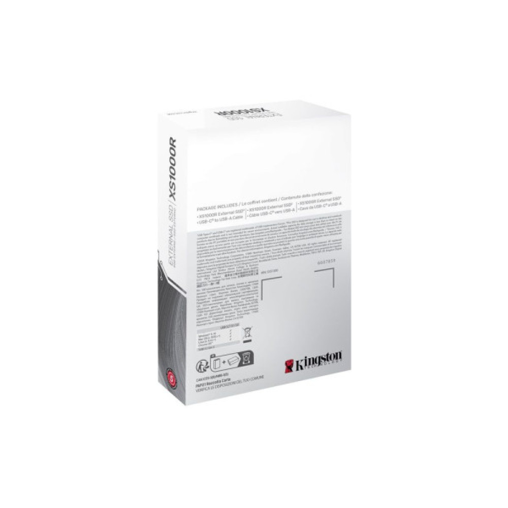 Накопичувач SSD USB Type-C 1TB Kingston (SXS1000R/1000G)