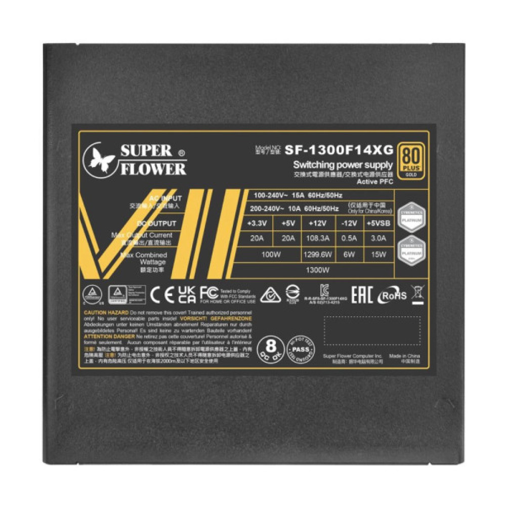 Блок живлення Super Flower 1300W LEADEX VII GOLD (SF-1300F14XG)