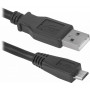 Дата кабель USB 2.0 AM to Micro 5P 1.8m Defender (87459)
