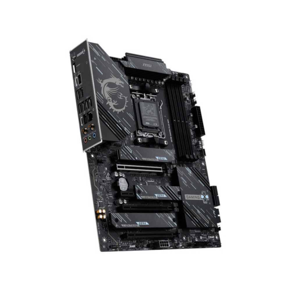 Материнcька плата MSI X870E GAMING PLUS WIFI sAM5 X870E 4xDDR5 M.2 HDMI WiFi BT ATX
