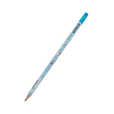 Олівець графітний Kite Dog круглий, з гумкою, НВ (K24-056-1)