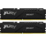 Модуль пам'яті для комп'ютера DDR5 32GB (2x16GB) 6400 MHz Beast Black EXPO Kingston Fury (ex.HyperX) (KF564C32BBEK2-32) Модуль пам'яті для комп'ютера DDR5 32GB (2x16GB) 6400 MHz Beast Black EXPO Kingston Fury (ex.HyperX) (KF564C32BBEK2-32)