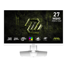 Монітор MSI 27" MAG 274QRFW-E20 2xHDMI, DP, Audio, IPS, 2560x1440, 200Hz, 0.5ms, sRGB 124%, AdaptiveSync, Pivot, HDR400, білий