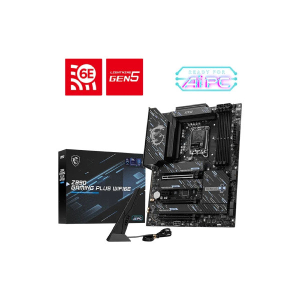 Материнська плата MSI Z890 GAMING PLUS WIFI6E
