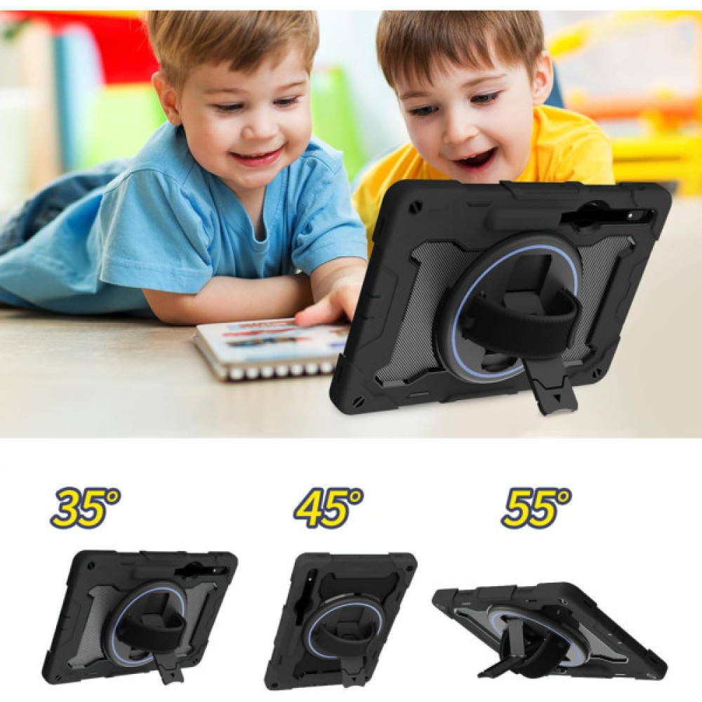 Чохол до планшета BeCover Samsung Galaxy Tab S9 Plus (SM-X810/SM-X816)/S9 FE Plus (SM-X610/SM-X616) 12.4" Black (712917)