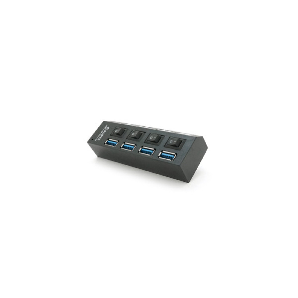 Концентратор Voltronic USB 3.0 to 4xUSB with switches (YT-3H4S/1TB)