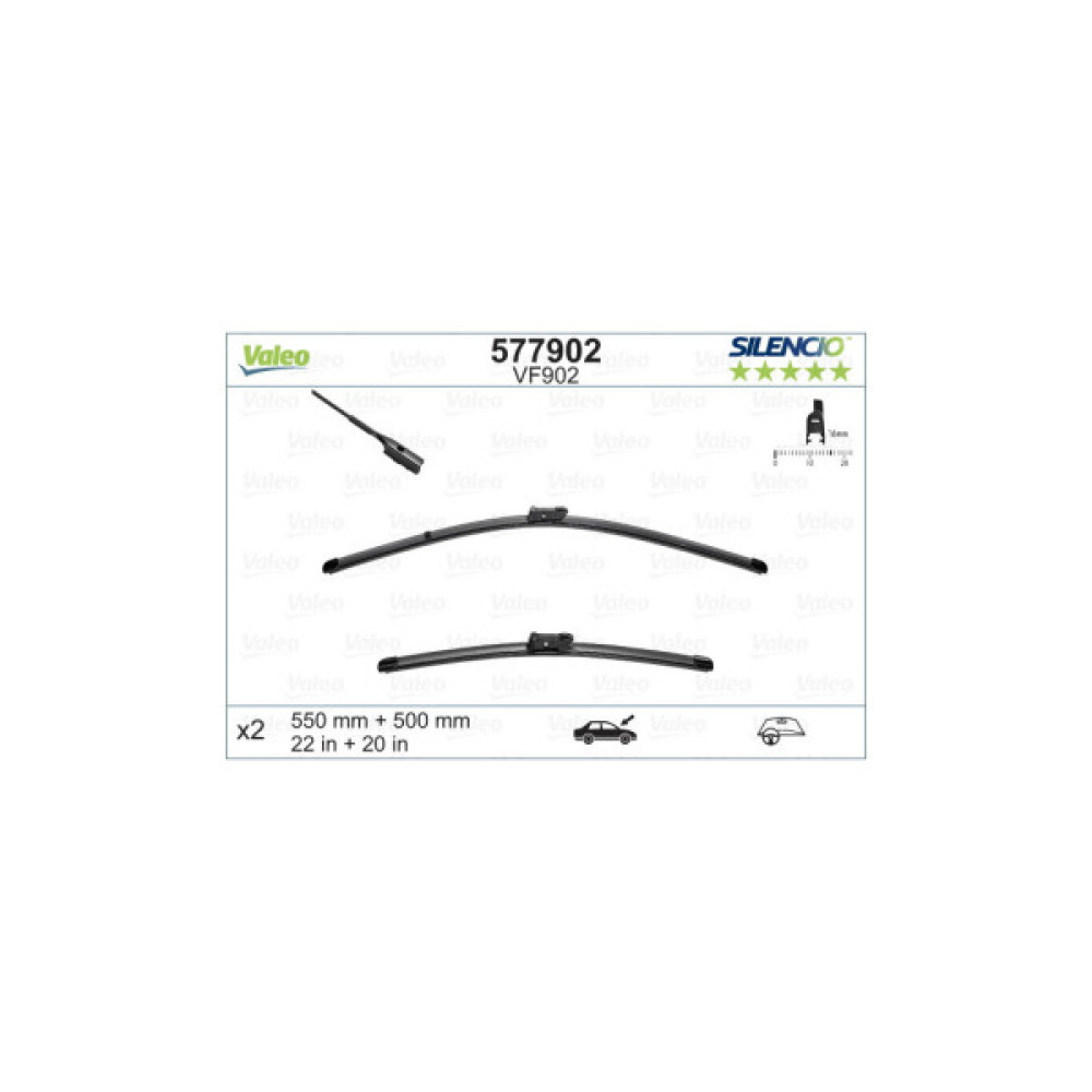 Щітка склоочисника Valeo 577902