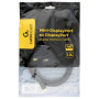 Кабель мультимедійний miniDisplayPort M to DisplayPort M 1.8m Cablexpert (CCP-mDP2-6) Кабель мультимедійний miniDisplayPort M to DisplayPort M 1.8m Cablexpert (CCP-mDP2-6)