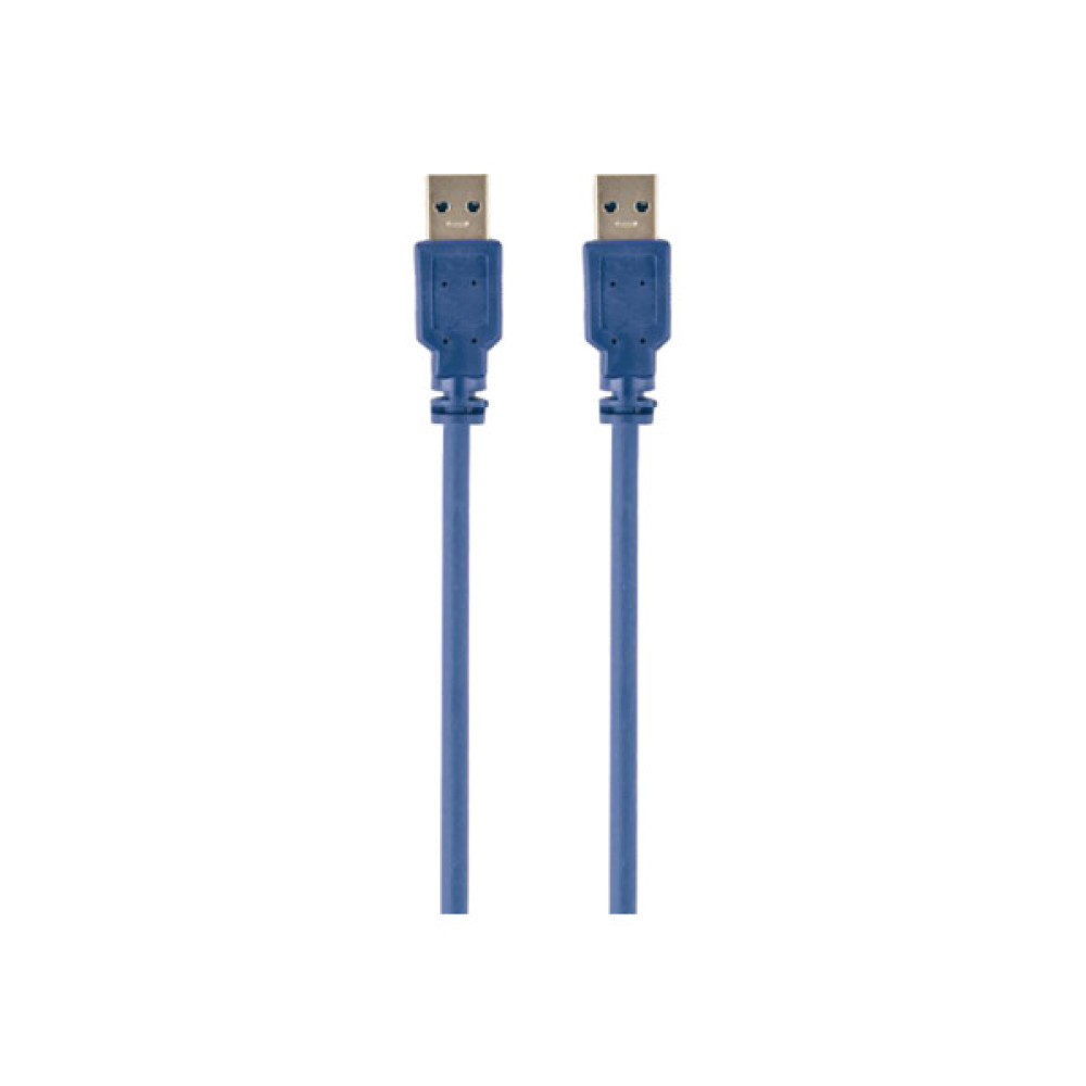 Дата кабель USB3.0 AM-АM 0.5m Maxxter (U-AMAM3-0,5m) Дата кабель USB3.0 AM-АM 0.5m Maxxter (U-AMAM3-0,5m)