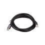 Дата кабель USB AM to RJ45 Ethernet 3.0m CAT6 UTP PowerPlant (CA914999)