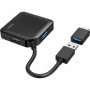 Концентратор Hama 4 Ports USB 3.2, USB-C Adapter Black (00200116) Концентратор Hama 4 Ports USB 3.2, USB-C Adapter Black (00200116)
