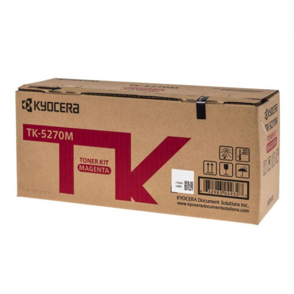 Тонер-картридж Kyocera TK-5270M Magenta 6K (1T02TVBNL0) Тонер-картридж Kyocera TK-5270M Magenta 6K (1T02TVBNL0)