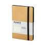 Книга записна Axent Partner Soft 125х195 мм в точку 96 аркушів Золотиста (8312-35-A) Книга записна Axent Partner Soft 125х195 мм в точку 96 аркушів Золотиста (8312-35-A)