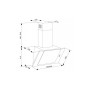 Витяжка кухонна Eleyus Titan A 1200 LED SMD 90 IS+BL Витяжка кухонна Eleyus Titan A 1200 LED SMD 90 IS+BL