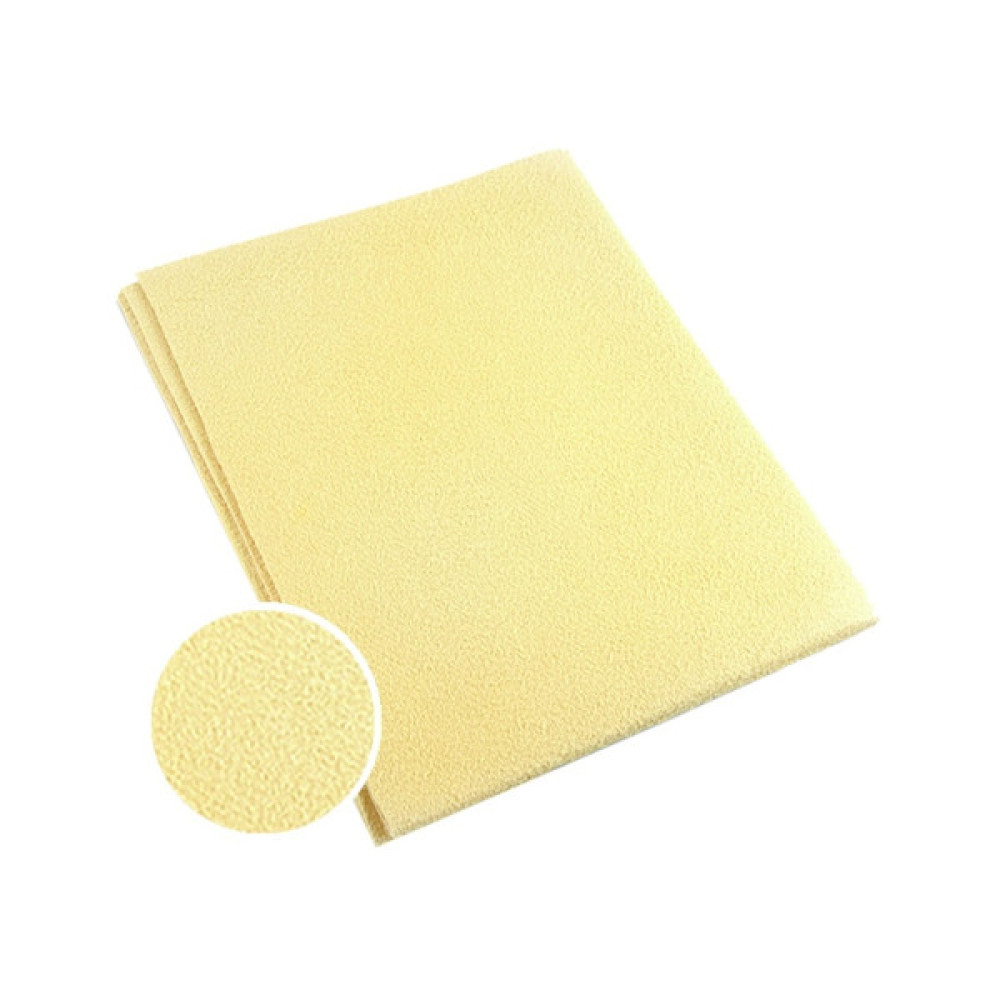 Автомобільна серветка NOWAX 40*30 штучна замша жовта (NX65432)