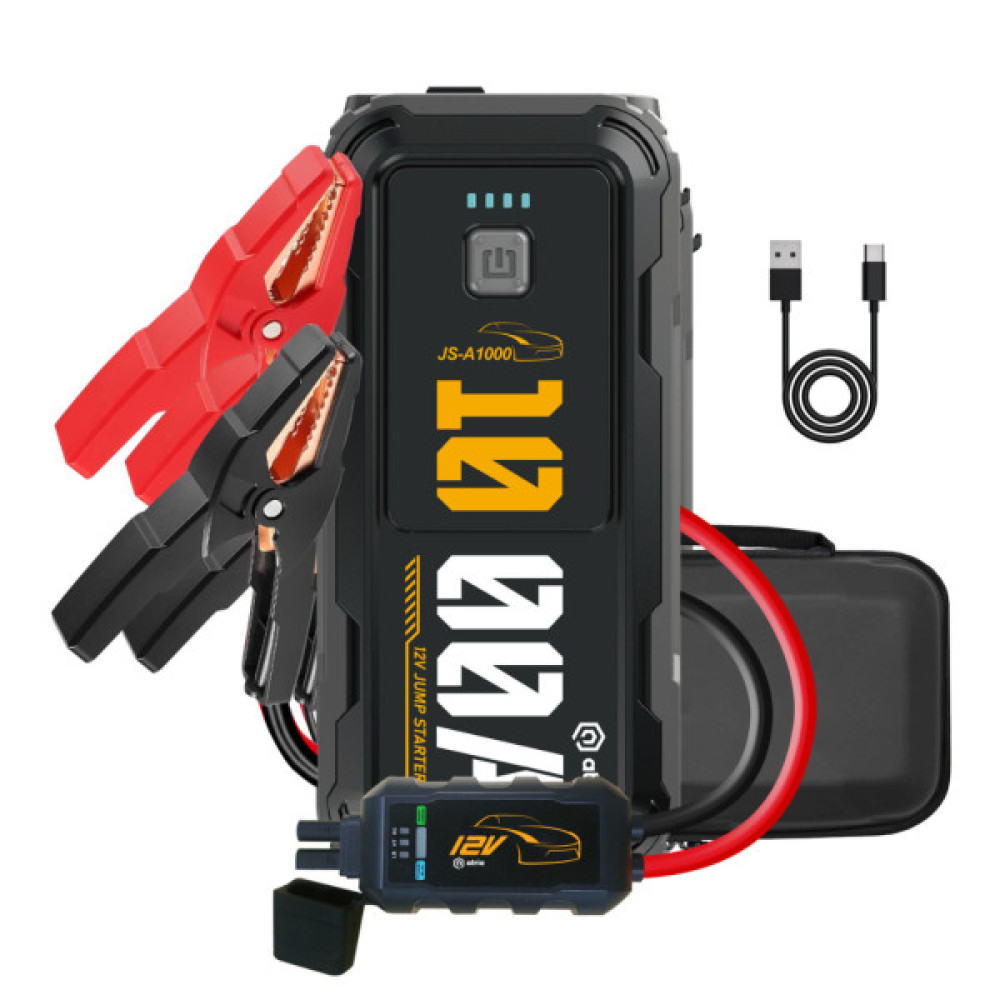 Пуско зарядний пристрій Atria 10000mAh 1000A QC18W LED ліхтар (JS-A1000)
