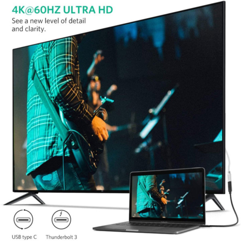 Дата кабель USB-C to USB-C 1.0m USB 3.1Gen2 100W US353 Black Ugreen (10387)