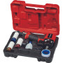 Гайковерт пневматичний Einhell TC-PW 610 Compact, 610Нм, 6.3бар, 142л/хв, М14, 3 головки, кейс, 1.14кг