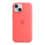Чохол до мобільного телефона Apple iPhone 15 Silicone Case with MagSafe Guava (MT0V3ZM/A) Чохол до мобільного телефона Apple iPhone 15 Silicone Case with MagSafe Guava (MT0V3ZM/A)