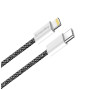 Дата кабель USB-C to Lightning 2.0m 27W PD FC black ColorWay (CW-CBPDCL068-BK) Дата кабель USB-C to Lightning 2.0m 27W PD FC black ColorWay (CW-CBPDCL068-BK)