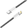 Дата кабель USB-C to Lightning 2.0m 27W PD FC black ColorWay (CW-CBPDCL068-BK) Дата кабель USB-C to Lightning 2.0m 27W PD FC black ColorWay (CW-CBPDCL068-BK)