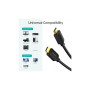 Кабель мультимедійний HDMI M to HDMI M 2.0m V2.1 8K60Hz HDR10 HLG Choetech (XHH-TP20) Кабель мультимедійний HDMI M to HDMI M 2.0m V2.1 8K60Hz HDR10 HLG Choetech (XHH-TP20)