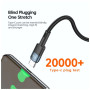 Дата кабель USB-C to USB-C 1.0m 100W blue Essager (EXCTT1-XC03)