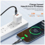Дата кабель USB-C to USB-C 1.0m 100W blue Essager (EXCTT1-XC03)