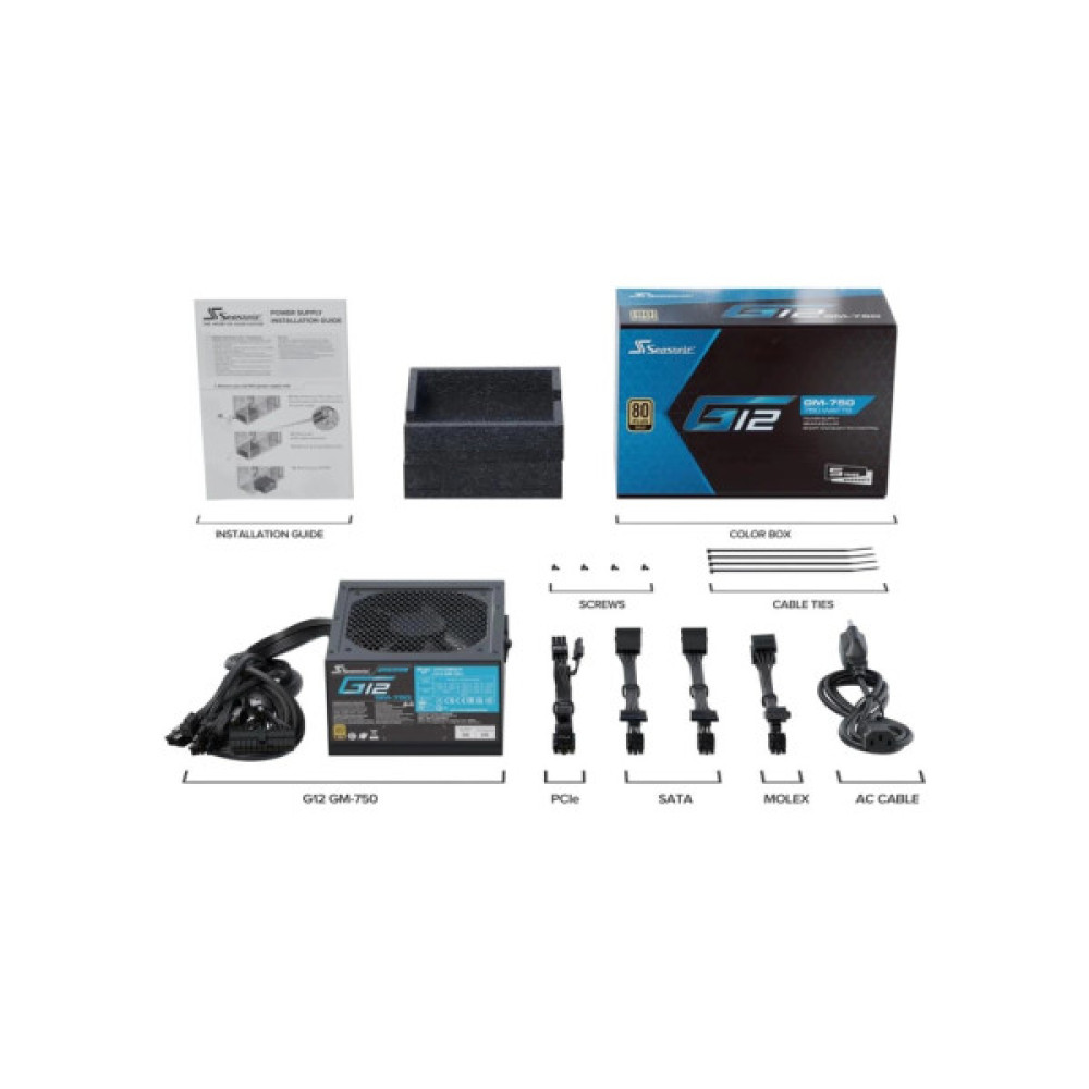 Блок живлення Seasonic 750W (SSR G12 GM-750)