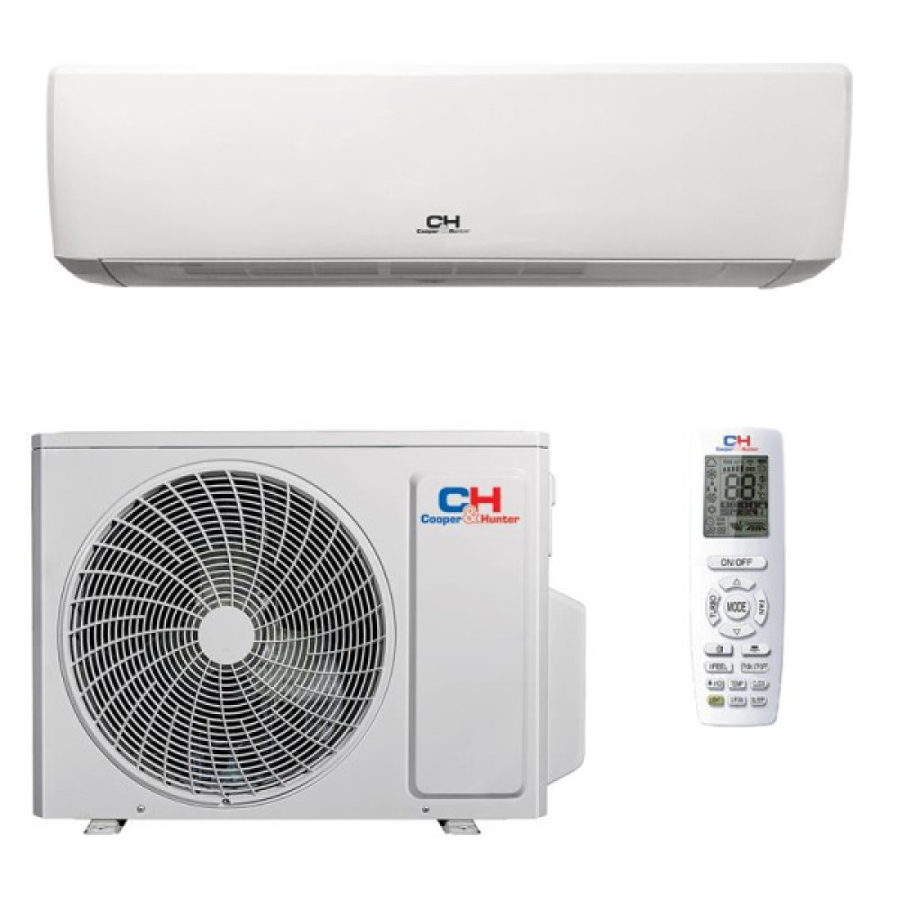 Кондиціонер Cooper&Hunter Vital 35м2 інвертор 12000BTU 3.2кВт A++/A+ -15°С Wi-Fi R32 білий