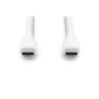 Дата кабель USB-C to USB-C 1.0m USB 2.0 60W silicone white Digitus (AK-300341-010-W)