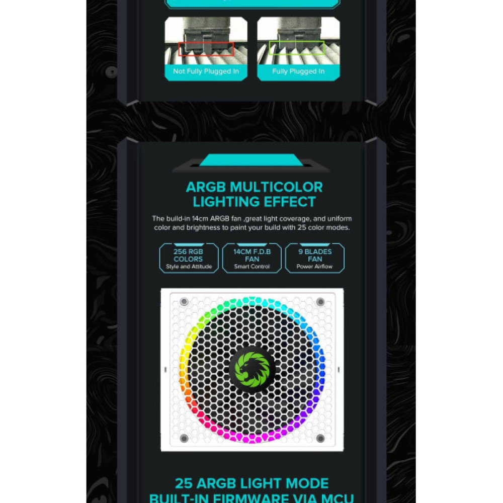 GAMEMAX RGB1050 PRO WH (ATX3.1PCIe5.1)